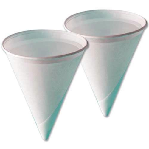 4.5 Oz White Paper Cone Water Cup 25/200 Case