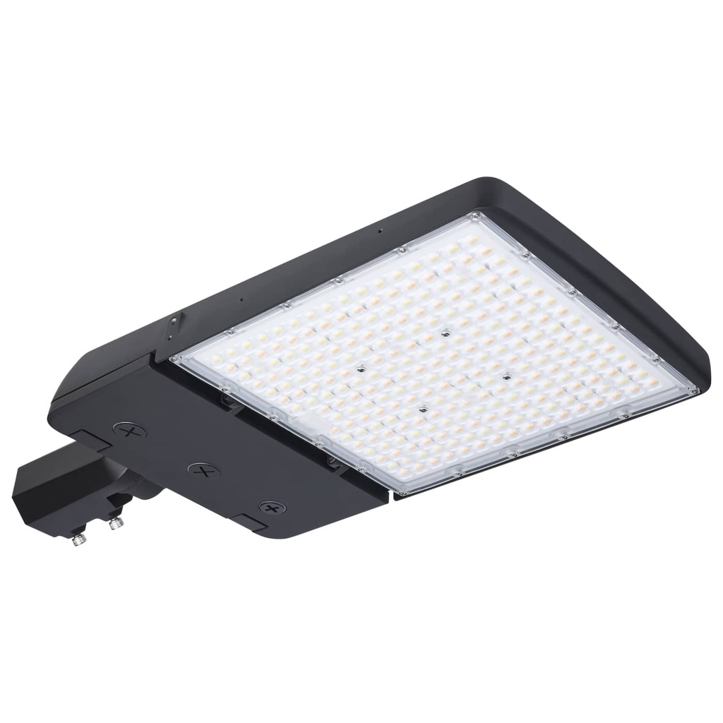 Satco LED Area Light; 150/120W/100W Wattage Selectable; 3K/4K/5K CCT Selectable; 277V-480V