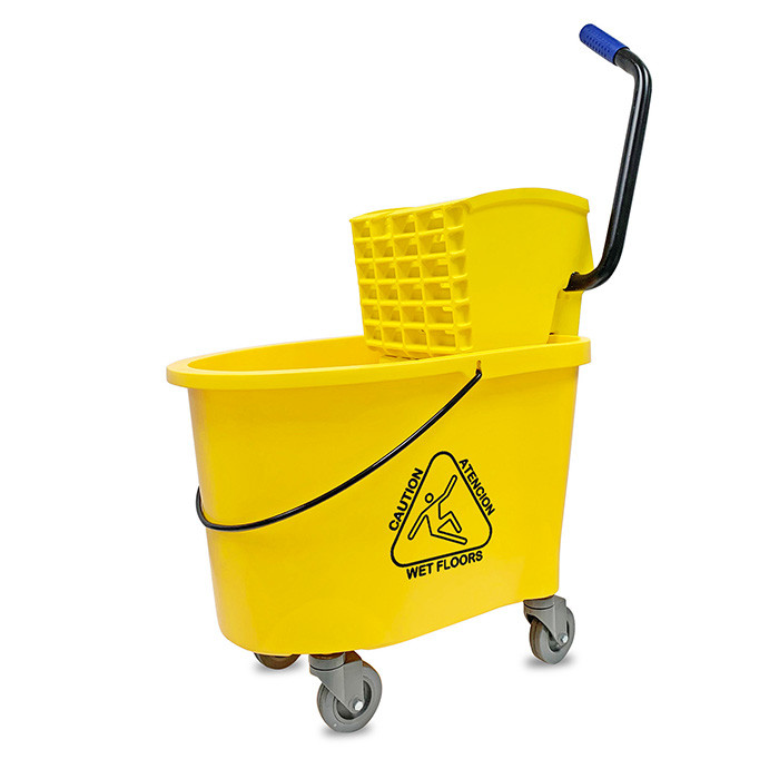 ABCO 35 Quart Mop Bucket with Side Press Wringer