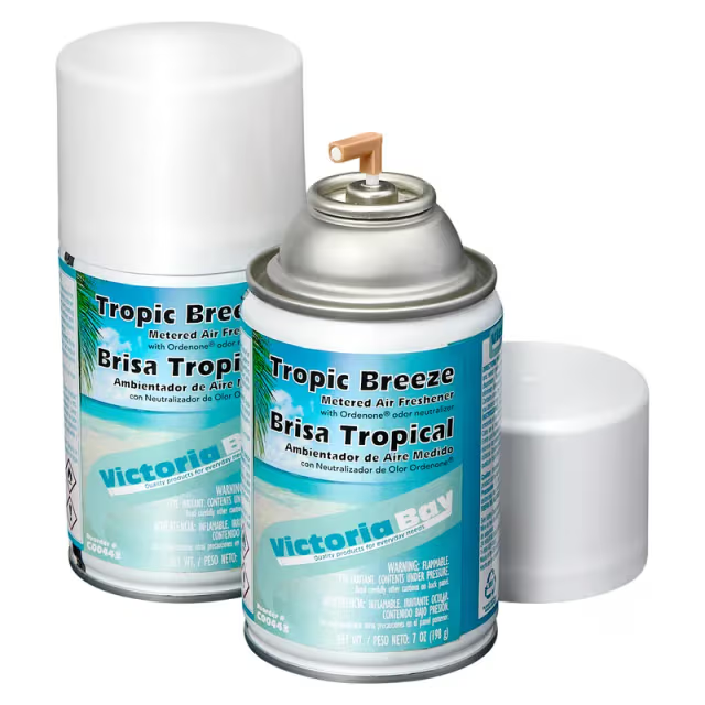 Victoria Bay Air Freshener & Deodorizer Tropic Breeze Aerosol 7 OZ Metered 12/Case