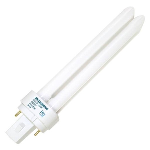 [21115] Sylvania CFL 26 Watt, 2 Pin G24d-3 Base, 4100K, Fluorescent Lamp