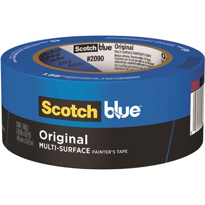 [2090-48CP] SCOTCHBLUE 1.88" x 60 Yds Original Multi-Surface Painter's Tape Single Roll