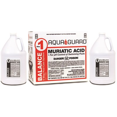 [320063378 - 14128AGD] Aquaguard Muriatic Acid, 1 Gal. Case Of 2