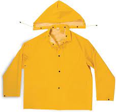 [872008 ] CLC Unisex X-Large Yellow 3-Piece Heavyweight PVC Rain Suit