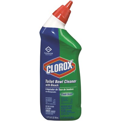 [880162 - 38389031] Clorox 24 oz. Toilet Bowl Cleaner with Bleach 24 Fl oz.  12/ case