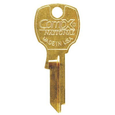 [U021801 ] Compx Security Standard Mailbox Lock Key Blank