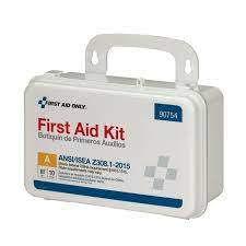 [312425648 ] First Aid Only 10-Person Bulk Plastic First Aid Kit OSHA Compliant