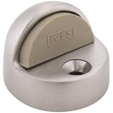 [807205 ] Ives FLOOR DOOR STOP, CHROME, 1/2 IN.
