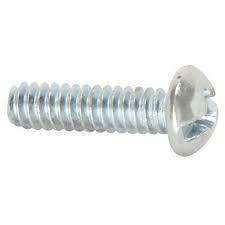 [818414 ] Lindstrom 1/4 in.-20 TPI x 3/4 in. Combo Phillips/Slotted Round Machine Screws (100 per Pack