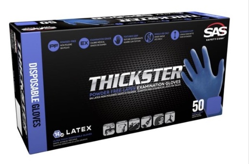 [6603-20 ] Thickster Powder-Free Exam Grade Latex - 14 mil - L