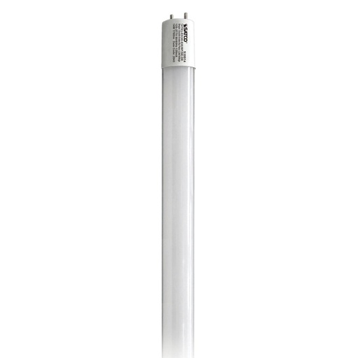 [S39914] Satco 14 Watt T8 LED; 4Ft; 3500K; Medium Bi Pin base; 50000 Average rated hours; 1700 Lumens; Type B; Ballast Bypass; Single or Double Ended Wiring