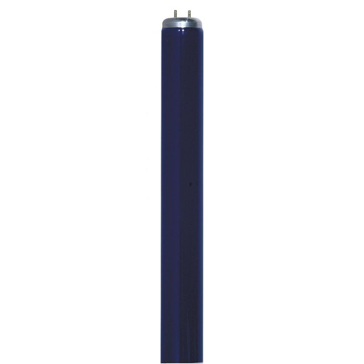 [S6409 ] Satco 40 Watt; T12; Black light Blue Fluorescent; Medium Bi Pin base