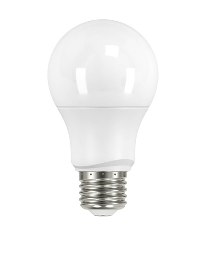[S9592] Satco 6 Watt A19 LED Frosted 5000K Medium base 220 deg. Beam Angle 120 Volt Non-Dimmable