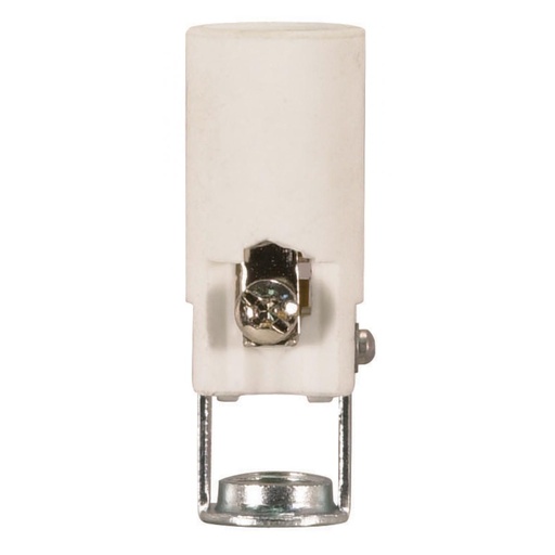 [80-1091 ] Satco Candelabra - Porcelain Sockets w/Paper Liner