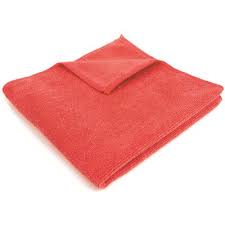 [309255855 - REN01616-REZ] Renown 16 in. x 16 in. General Purpose Microfiber Cleaning Cloth, Red (12-Pack)