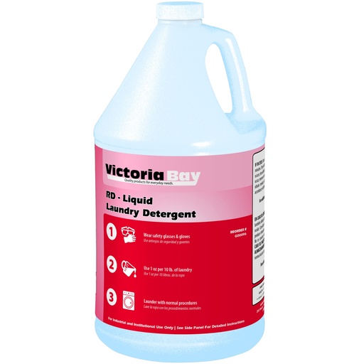 [G00096 ] Victoria Bay Rd - Liquid Laundry Detergent 1 Gal 4/Case