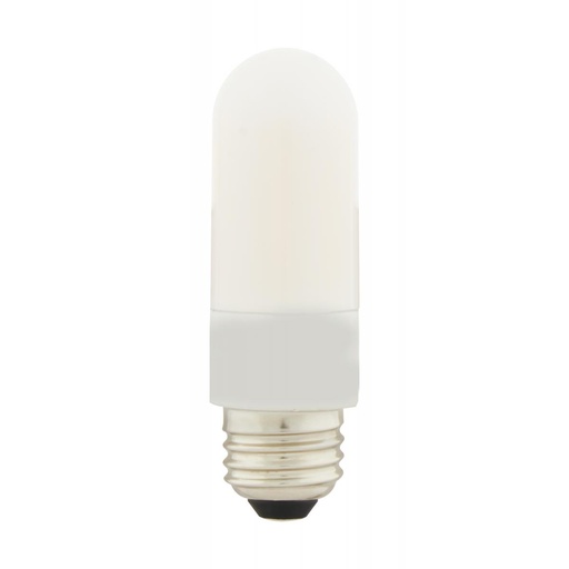 [S11218 ] Satco 8 Watt T10 LED; Frosted; Medium base; 3000K; High Lumen; 120 Volt; Non-Dimmable; Carded