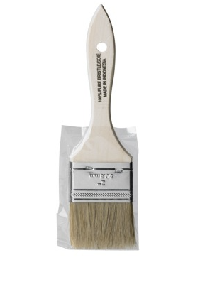 [99060320] White Chine Chip Brush 2"
