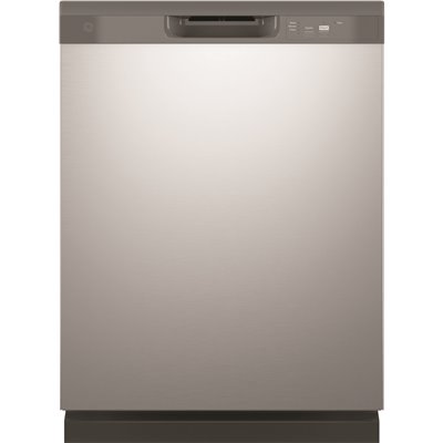 [316364653 ] GE 24 in. Built-In Tall Tub Front Control Dishwasher in Stainless Steel with Sanitize, Dry Boost, 55 dBA