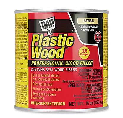 [441139 ] DAP 16 oz. Plastic Wood Natural Solvent Wood Filler