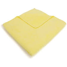 [309255857- REN01616-YEZ] Renown 16 in. x 16 in. General Purpose Microfiber Cleaning Cloth, Yellow (12-Pack)