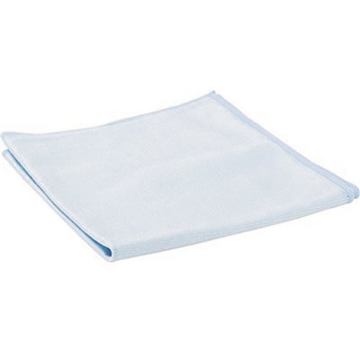 [309255850 - REN01818-BGZ] Renown 18 in. x 18 in. Glass Cleaning Microfiber Cloth, Blue (12-Pack)