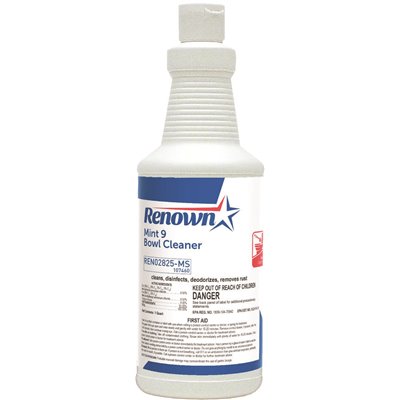 [107460 - 111439] Renown 32 oz. Mint 9 Bowl Cleaner