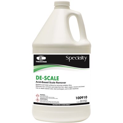 [2488366 - 100910-99990-7G] Theochem Laboratories, Inc. 1 Gal. De-Scale (4 per Case)