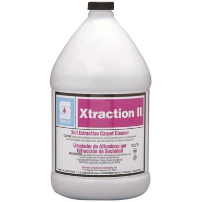 [SPA3096-04 - 309604] Xtraction II Xtraction II 1 Gallon Springtime Scent Carpet Extraction Cleaner