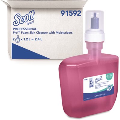 [91592 ] Scott® Pro Hand Soap Foam 1.2 L Floral Pink Luxury 2/Case