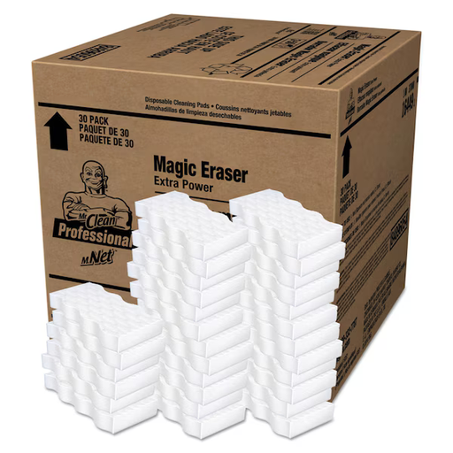 [PG16449 ] Mr. Clean® Magic Eraser Scrub Sponge Melamine White EXTRA POWER 30/Case