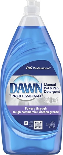 [DAWN] Dawn® Professional Original Scent Manual Dish Detergent 38 Floz Liquid 8/Case