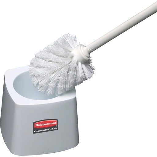 [6310RM - FG631000WHT] Rubbermaid Toilet Bowl Brush 15 In Pp White 1/Each