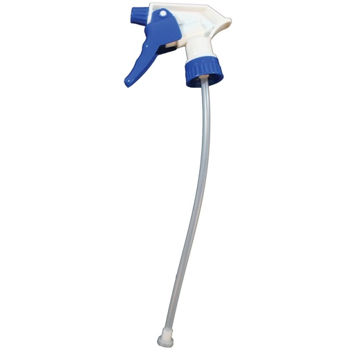 [32TRIGGER - 1003BW] Trigger Sprayer 32 Oz 9 In Plastic Blue White 1/Each