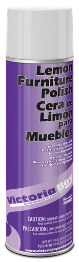 [BLEMFUR ] Victoria Bay Lemon Furniture Polish 19 Floz 12/Case