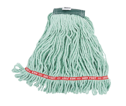 [FGA25206GR00 ] Rubbermaid  Web Foot® Mop Green Synthetic Fiber Shrinkless 1/Each