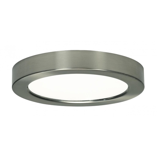 [S29349 ] Satco Blink - 13.5W- 7" Surface Mount LED - 3000K- Round Shape - Brushed Nickel Finish - 120V