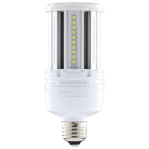 [S49391 ] Satco 22 Watt LED HID Replacement; 80 CRI; 5000K; Type B; Ballast Bypass; Medium base; Economy Hi-Pro