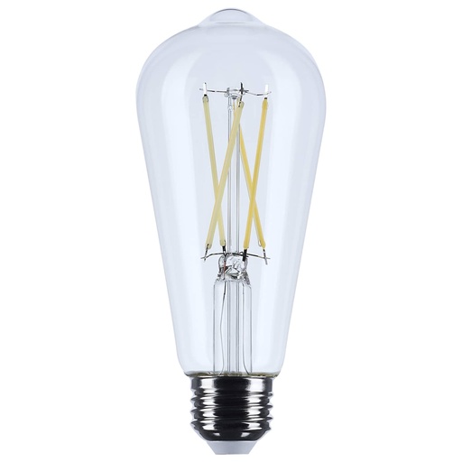 [S21364 ] Satco 8ST19/CL/LED/930/E26