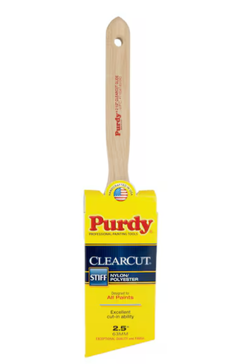 [LMS144152125 ] Purdy Clearcut Glide Angular Trim Paint Brush, 2-1/2 inch