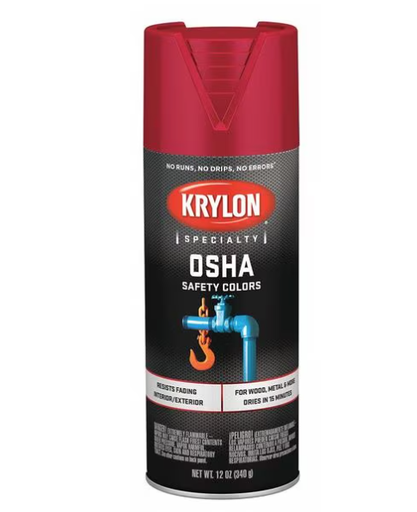 [LMSK2116777 ] 0Safety Red Spray Paint Gloss 12 oz