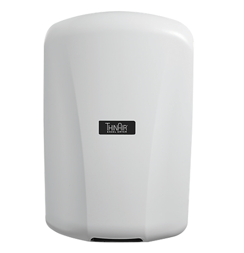 [TA-ABS ] EXCEL DRYER ThinAir TA-ABS 110-120V White Polymer ABS Hand Dryer