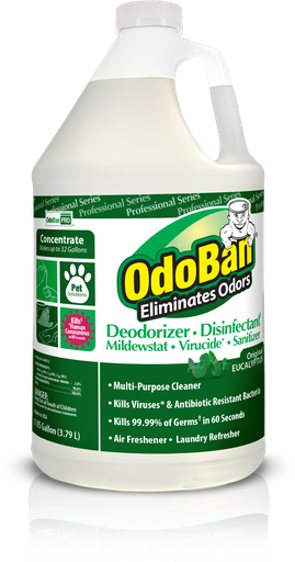 [LSM62G4] Odoban Odor Eliminator Eucalyptus Concentrate 1 GAL 4/Case