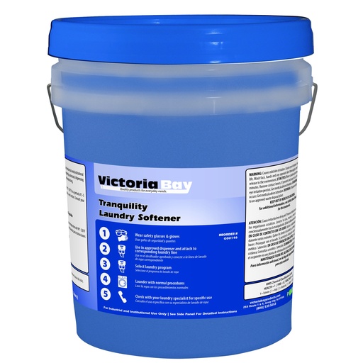 [G00146] Victoria Bay Tranquility Laundry Softener 5 Gal 1/Pail