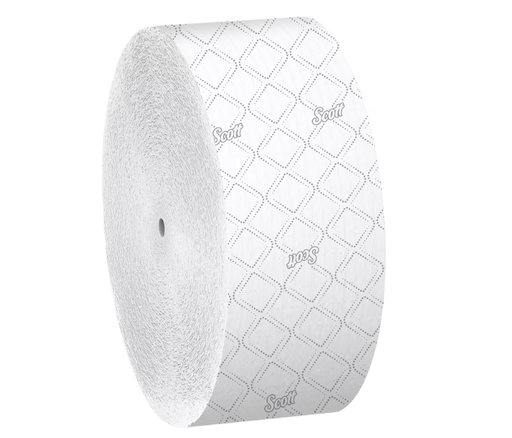 [07006] Scott® Essential Toilet Paper & Tissue Roll 3.78in X1150ft 2ply White Coreless Jumbo (Jrt) 12 Rolls/Case