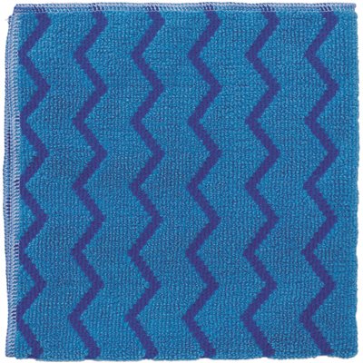 [FGQ62000BL00 - Q620BLUEB] Rubbermaid  Hygen All Purpose Cleaning Cloth 16X16 IN Microfiber Blue 1/Each