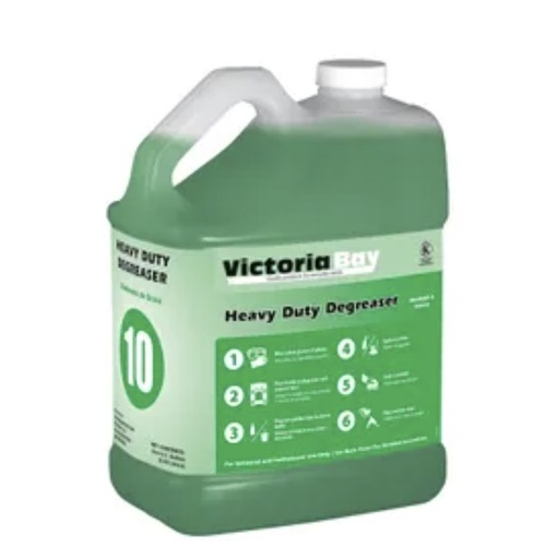 [S00010] Victoria Bay Heavy Duty Degreaser #10 1 GAL 2/Case