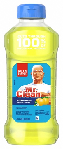 [77130 - G3795506] MR. CLEAN All Purpose Cleaner, 28 oz. Bottle, Citrus, 9 PK