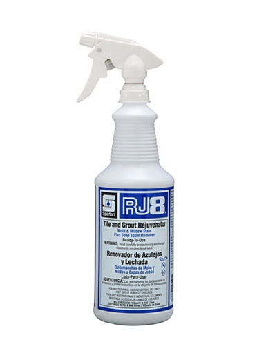 [711003 - 7110] Spartan Chemical  RJ8® Mint Tile & Grout Cleaner 1 QT Multi Surface Alkaline RTU 12/Case