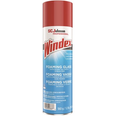 [318098610 - 333813] Windex 19.7 oz. Glass Cleaner Foaming Aerosol